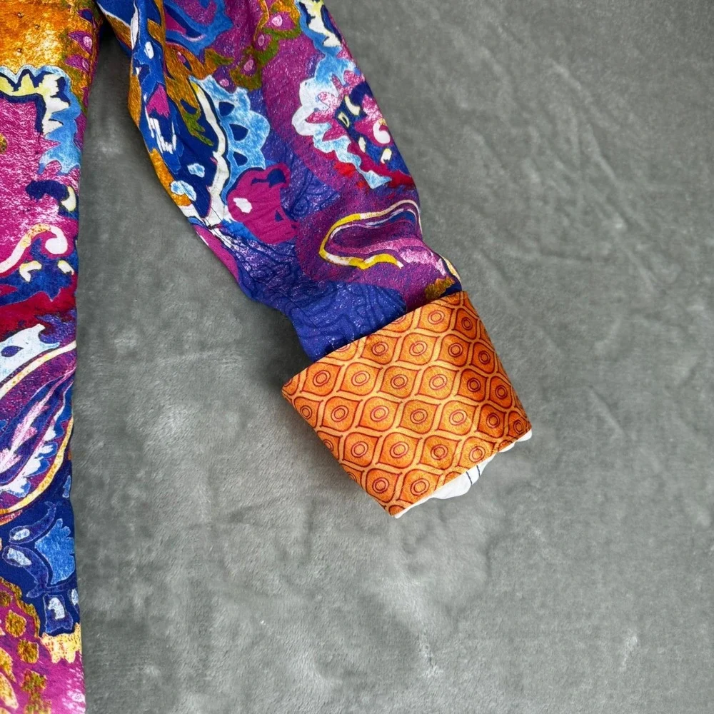 Robert Graham Bead My Guest Limited Edition Shirt Men XL Classic Fit 15/428 NWOT - Picture 7 of 11